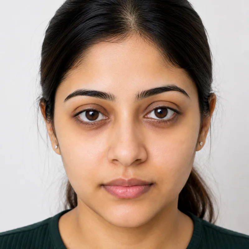 Illustrative Under-eye appearance example, second image